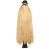 Perruque extra longue blonde adulte Jadeo