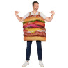 Déguisement hamburger réaliste adulte Jadeo