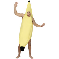 Déguisement banane humoristique adulte Jadeo