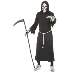 Déguisement faucheur des ténèbres adulte Halloween Jadeo