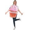 Déguisement cupcake vitaminé rose adulte Jadeo