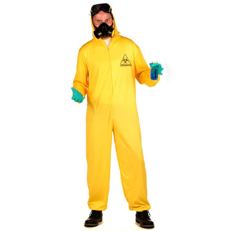 Déguisement combinaison contamination adulte Jadeo