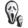 Déguisement Masque Fantôme Hurlant Noir Blanc Adulte - Costume Masque The Duck