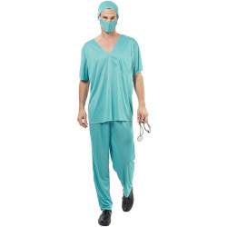 Déguisement médecin homme Jadeo