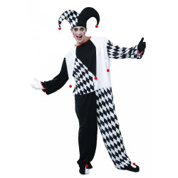 Déguisement bouffon homme Jadeo