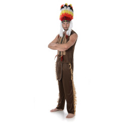 Déguisement chef indien homme Jadeo