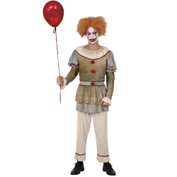 Déguisement clown psycho homme Jadeo