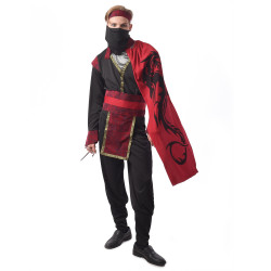 Déguisement Yakusa rouge homme Jadeo