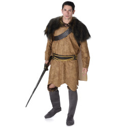 Déguisement viking marron homme Jadeo