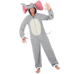Déguisement éléphant gris homme Jadeo