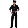 Déguisement policier noir homme Jadeo