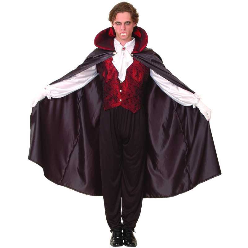 Déguisement vampire rouge homme Halloween