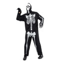 Déguisement noir squelettehomme Halloween