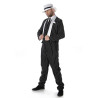 Déguisement gangster noir homme Jadeo