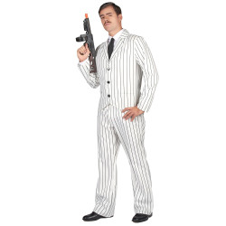 déguisement gangster blanc homme Jadeo