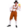 Déguisement bavarois jaune homme Jadeo