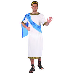 Déguisement dieu Grec bleu homme Jadeo
