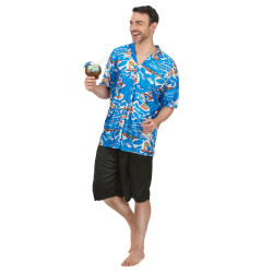 Déguisement touriste Hawaïen homme Jadeo
