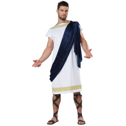 Déguisement toge Grecque luxe homme Jadeo