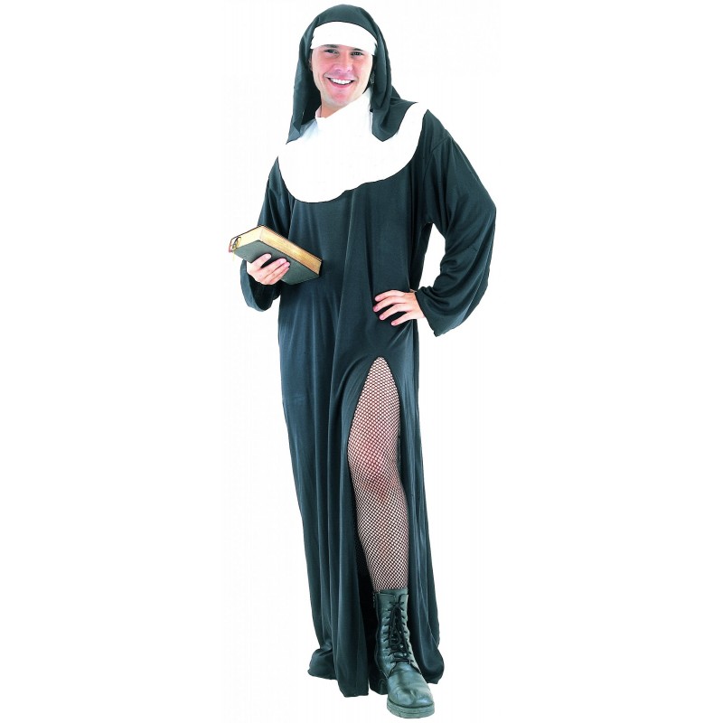 Déguisement nonne humoristique homme, achat de Déguisements adultes sur  VegaooPro, grossiste en déguisements
