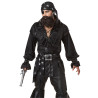 Déguisement pirate chemise noire homme Jadeo