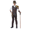 Déguisement aventurier Steampunk homme Jadeo