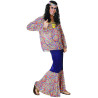 Déguisement hippie motif psychédélique homme Jadeo