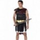 Déguisement gladiateur Romain noir et doré homme