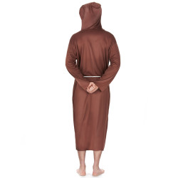 Déguisement moine marron clair grande taille homme Jadeo