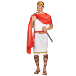 Déguisement romain avec couronne grande taille homme Jadeo
