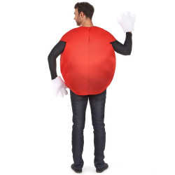 Déguisement bonbon rouge Adulte Jadeo