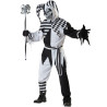 Déguisement Arlequin maléfique noir et blanc Jadeo