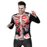 T-shirt zombie squelette Halloween Jadeo