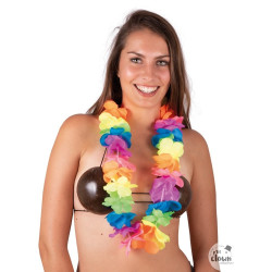 Collier Hawaïen Fluo Multicolore PtitClown