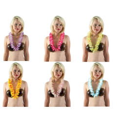 Collier Hawaïen Fleurs Fines Couleurs Aléatoire PtitClown