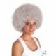 Perruque Afro Gris