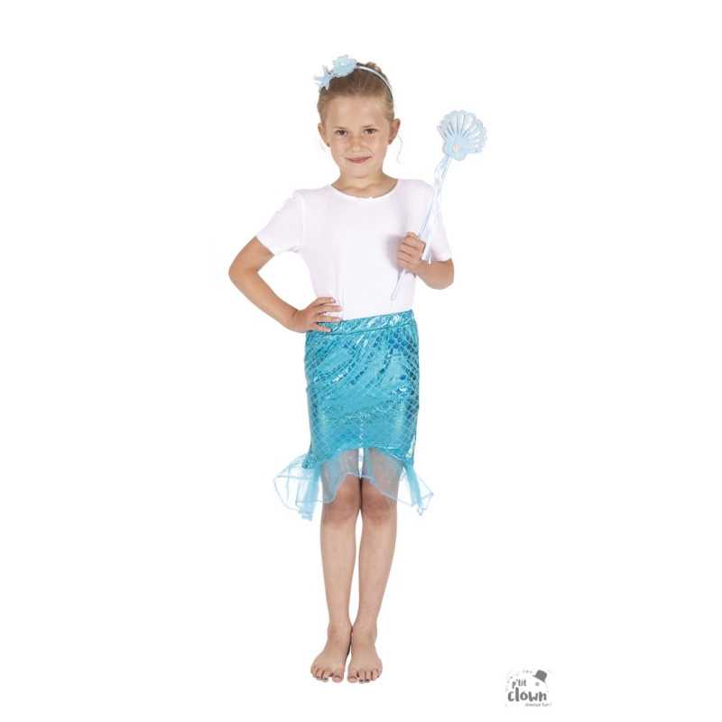 Set Sirène Enfant Bleu