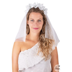 Serre-Tête Voile de Mariée