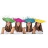Chapeau Paille Hawaïen Couleur Aléatoire Adulte PtitClown