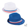 Borsalino Ruban Bleu Blanc Rouge Couleur Aléatoire PtitClown