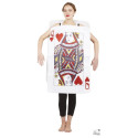 Costume Carte Reine de Cœur Adulte Taille Unique PtitClown