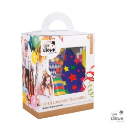 Kit Cotillons Boîte 10 Personnes Multicolore PtitClown
