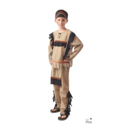 Costume Indien Enfant Beige