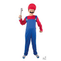 Costume Plombier Rouge et Bleu Ado PtitClown