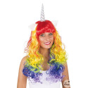 Perruque Licorne Multicolore