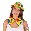Chapeau Melon de Clown Adulte PtitClown