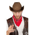 Chapeau Cowboy Marron Adulte PtitClown