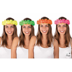 Serre-Tête Hawaïen Couleur Aléatoire PtitClown