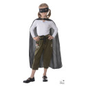 Costume Super-Héros Enfant Noir Taille Unique PtitClown