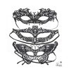 Loup Dentelle Noir Modèle Aléatoire PtitClown